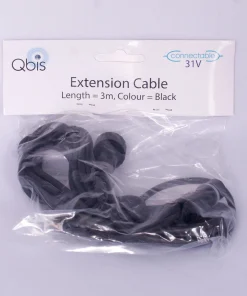 Black 3m extension cable