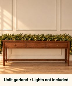Luxury Artificial Christmas Garland 9ft (270cm) | Realistic Fraser Fir - Image 6