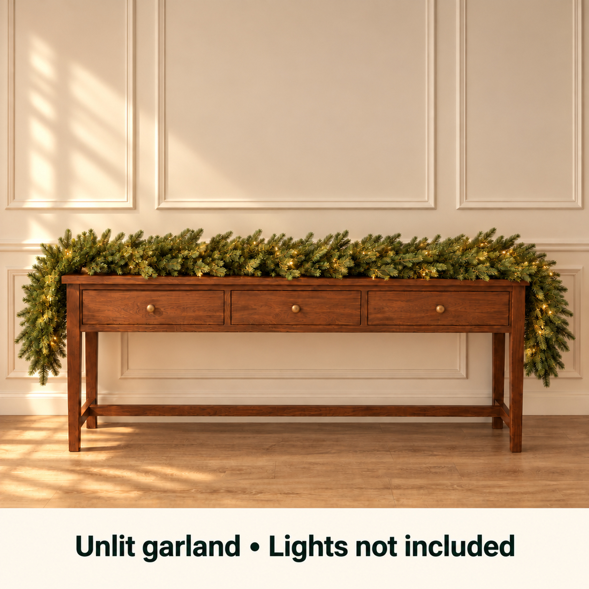 Luxury Artificial Christmas Garland 9ft (270cm) | Realistic Fraser Fir - Image 6