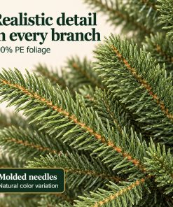 Luxury Artificial Christmas Garland 9ft (270cm) | Realistic Fraser Fir - Image 4