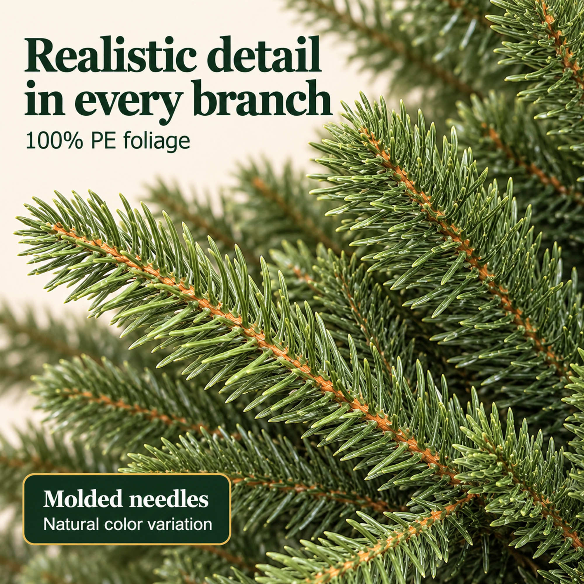 Luxury Artificial Christmas Garland 9ft (270cm) | Realistic Fraser Fir - Image 4
