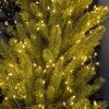 800 Warm White Static/ Twinkle Cluster Lights with Timer on green wire. Plug in garland fairy lights. Available mid Nov 2026.