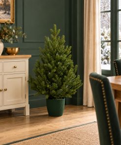 Potted Artificial Christmas Tree, 3.6ft Realistic Fraser Fir - Image 3