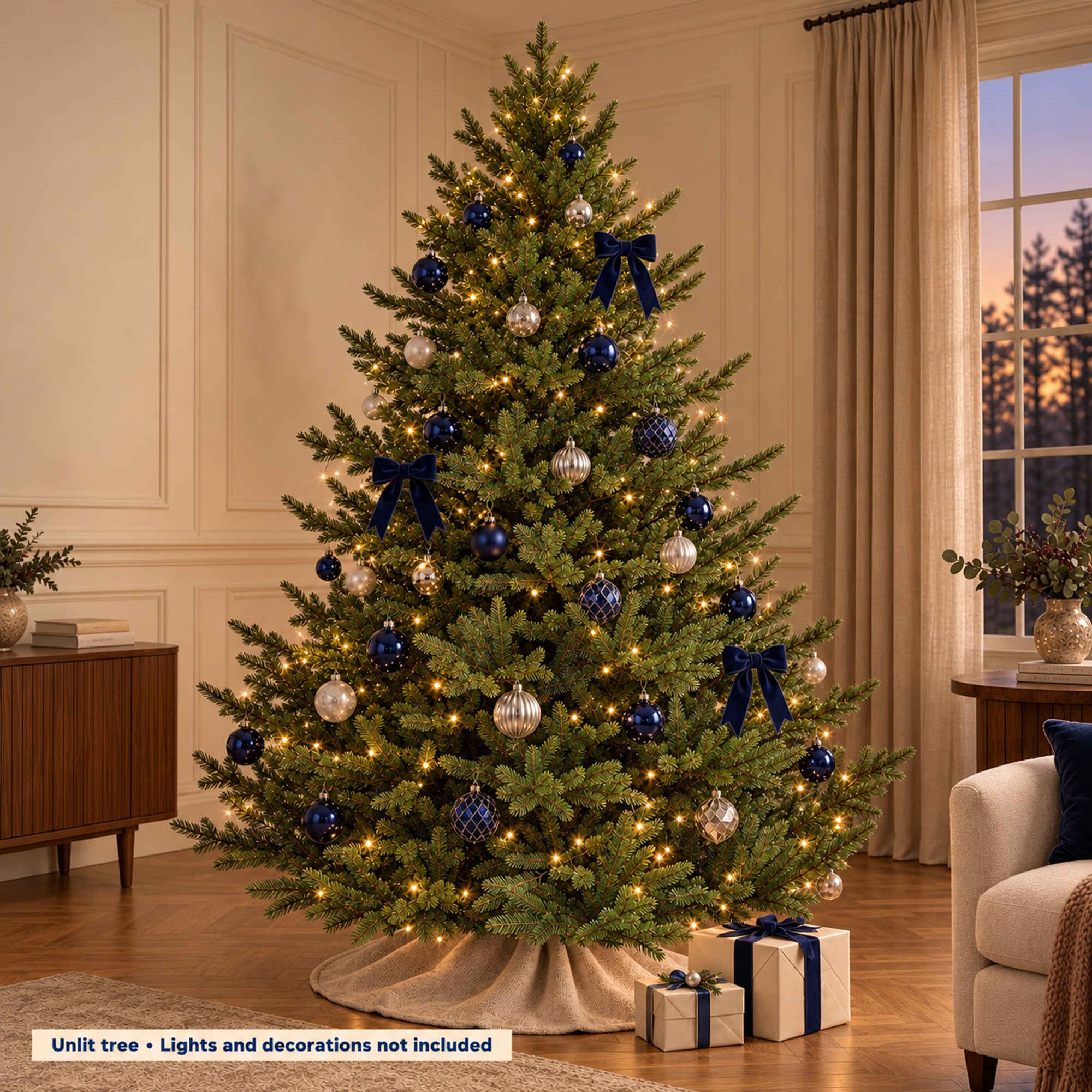 7ft Realistic PE Christmas Tree | Qbis 2.2m Hinged Fraser Fir made in Ukraine - Image 7