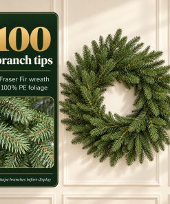 Luxury artificial Christmas wreath